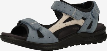 Legero Hiking Sandals 'Siris' in Blue: front