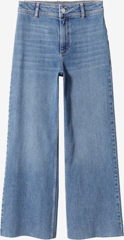 MANGO Wide Leg Jeans 'CATHERIN' in Blau: predná strana