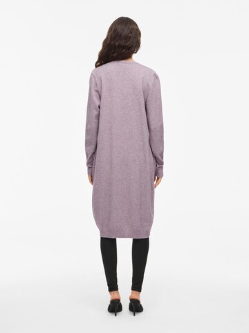 VILA Gebreid vest 'VIRIL' in Lila