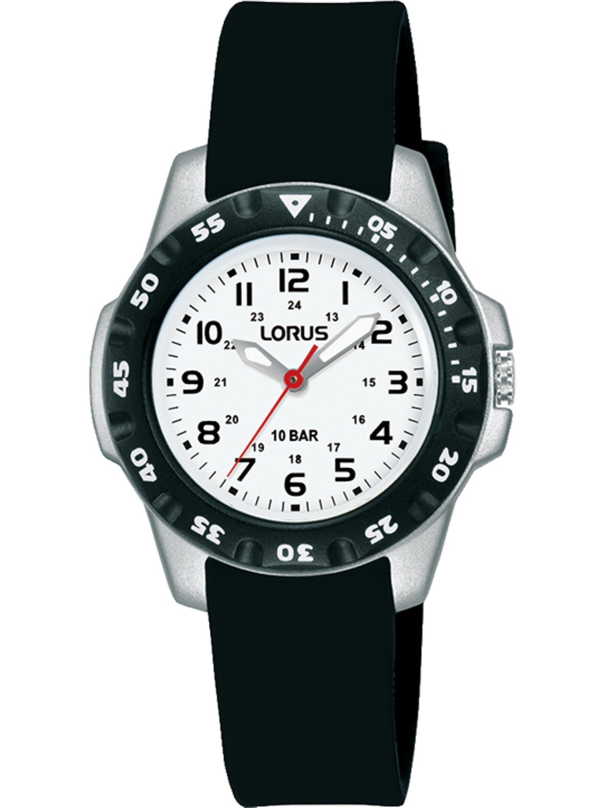 LORUS Uhr in Schwarz: Vorderseite