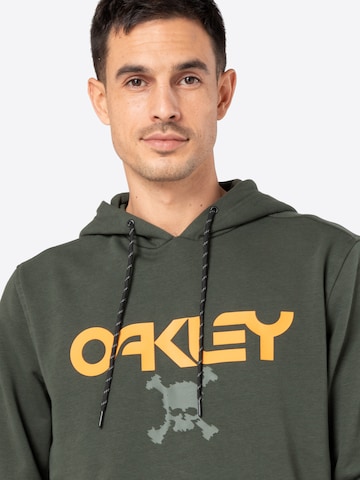 OAKLEY Regular fit Sportsweatshirt 'SKULL' in Grijs