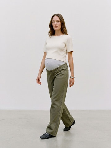 regular Jeans 'MLMALAGA' di MAMALICIOUS in verde: frontale