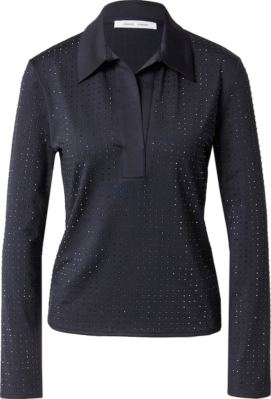 Samsøe Samsøe Shirt 'Malika' in Nachtblau Samsøe Samsøe Shirt 'Malika' in Nachtblau