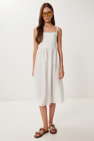 Happiness İstanbul Sommerkjole i beige