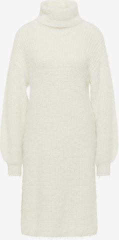 usha WHITE LABEL Knitted dress in White: front