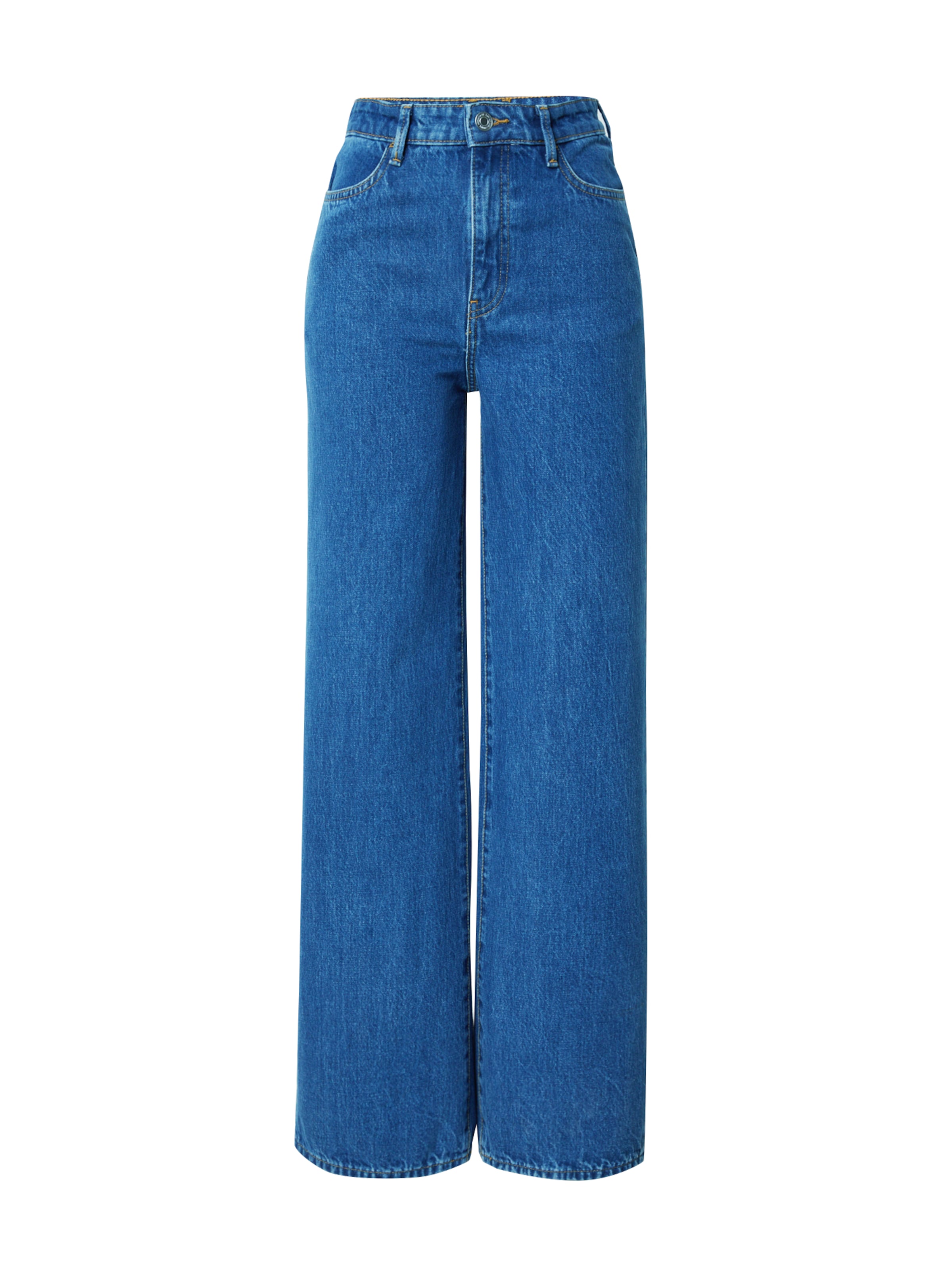 Loosefit Jean 'Jackie' Lindex en bleu : devant