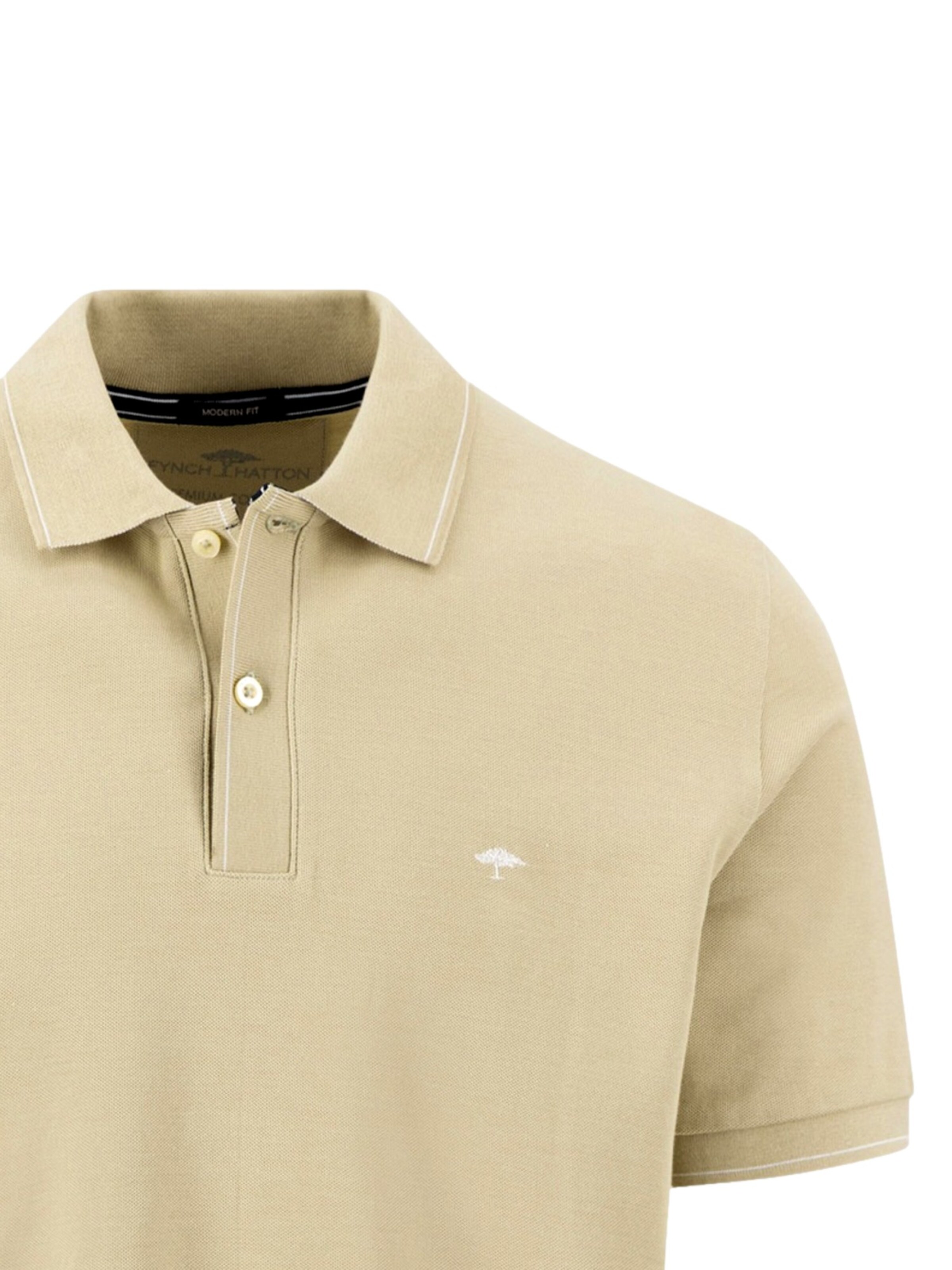 FYNCH-HATTON Poloshirt in Beige