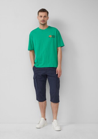 Regular Pantalon cargo 'File' s.Oliver en bleu