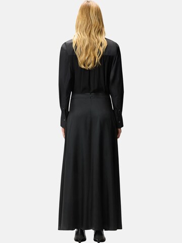 PINKO Skirt 'PINKO CARRARA GONNA TWILL FLUIDO GONNA' in Black