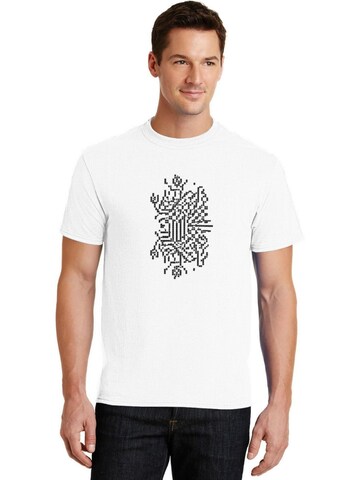 HUSKSWARE Shirt‌ in Weiß: Vorderseite