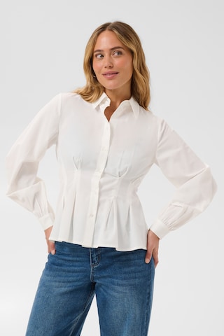 Kaffe Blouse 'Giulia ' in Wit: voorkant