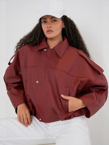 Giacca di mezza stagione di Bigdart in rosso: frontale