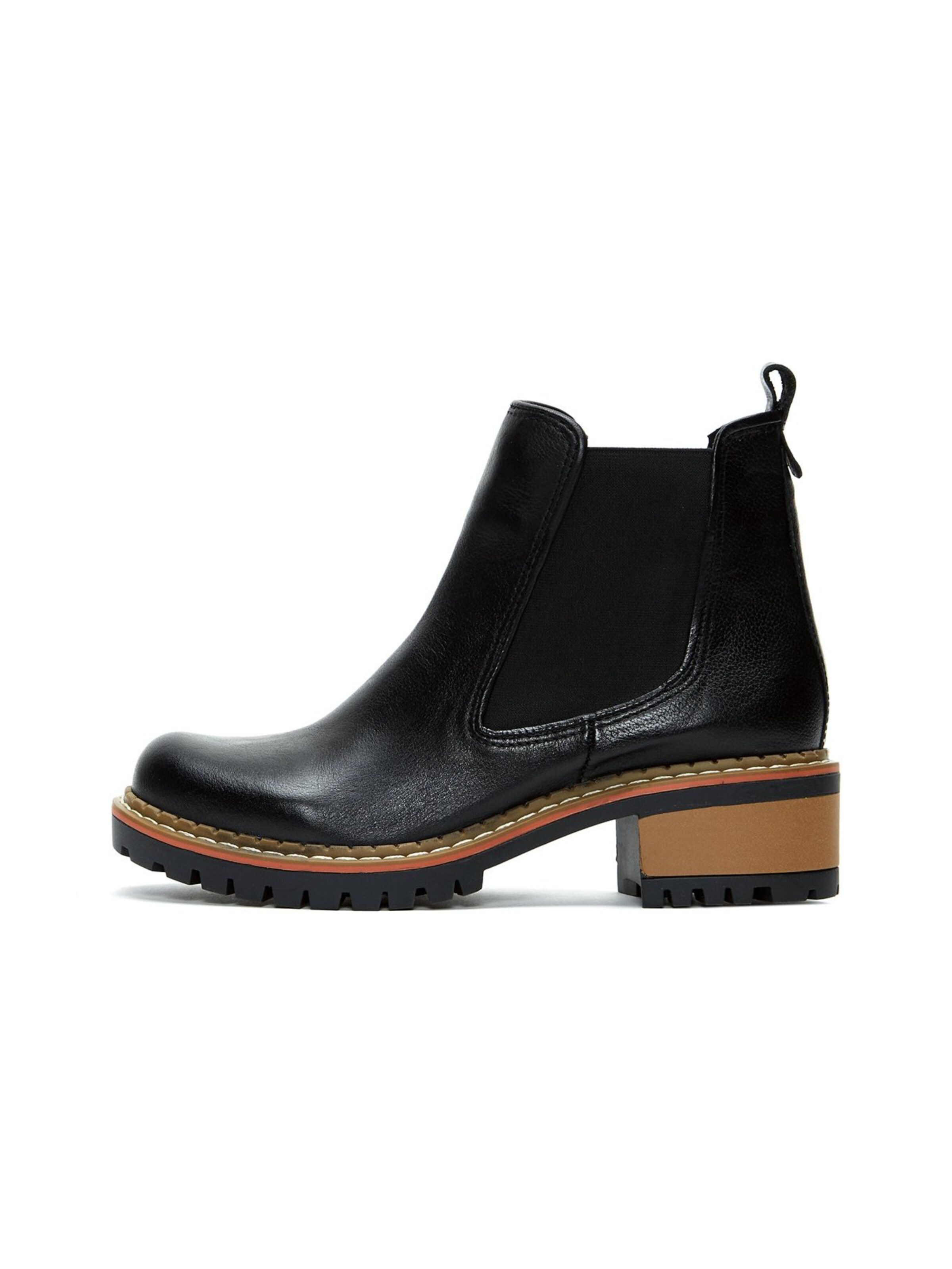 Derimod Chelsea boots in Zwart: voorkant