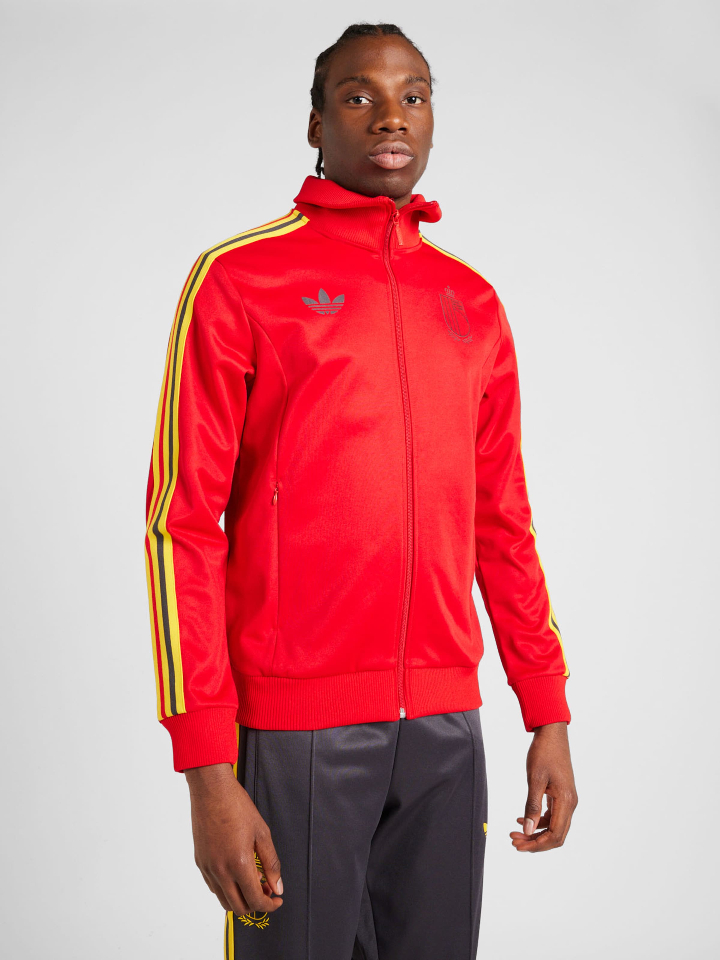 Adidas jacke cheap rot gold