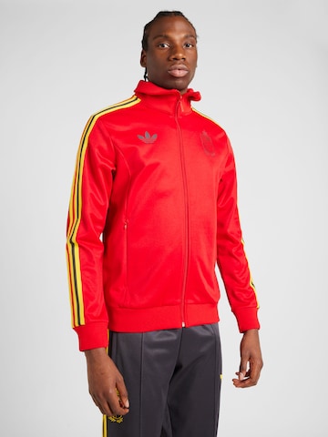 ADIDAS PERFORMANCE Training Jacket in Red: front