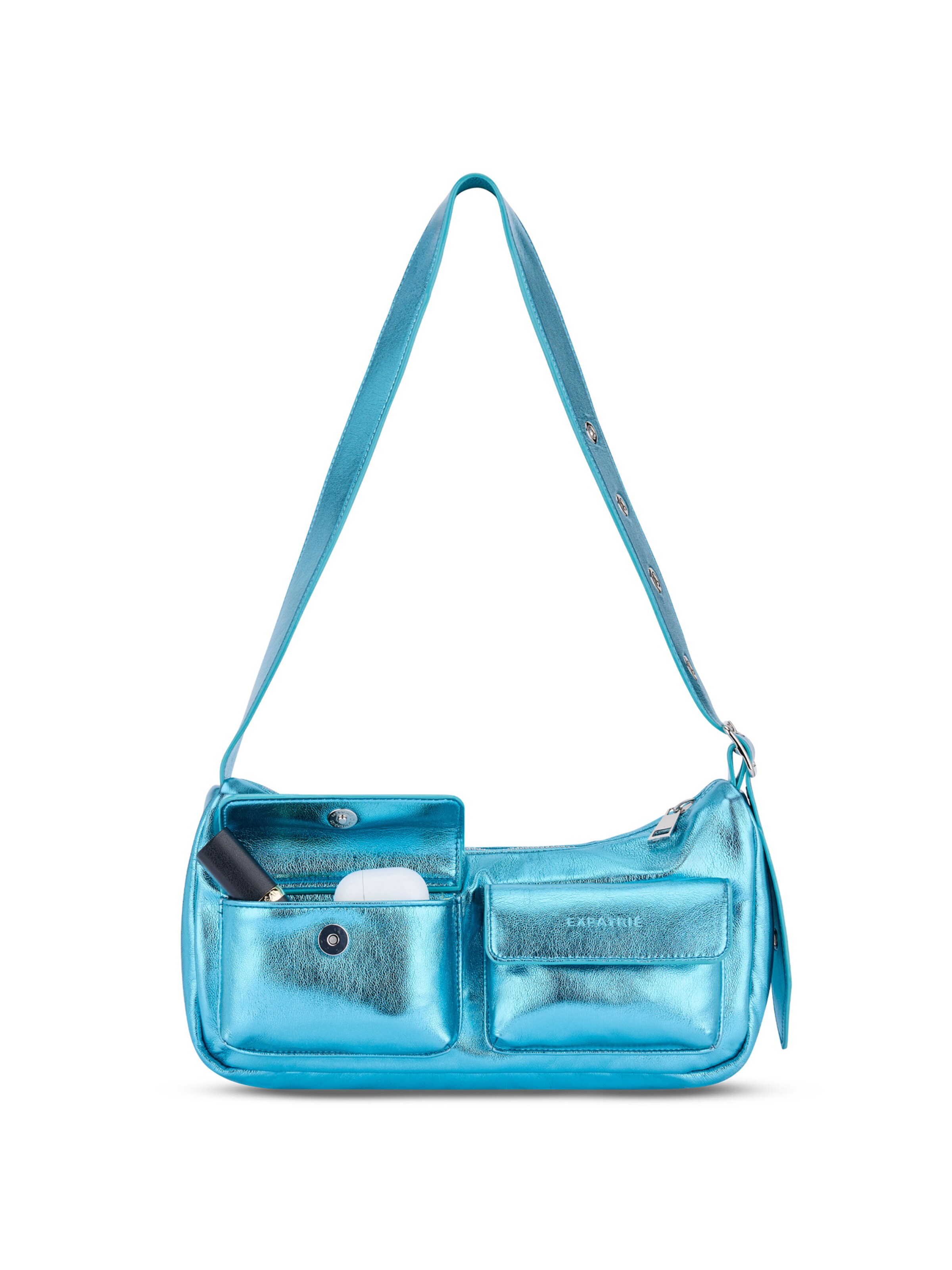 Geantă de umăr 'Electra' de la Expatrié pe albastru