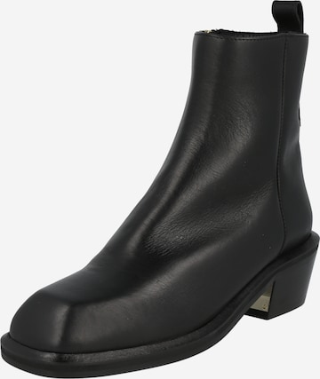 BOSS Black Ankle Boots 'Taylor' in Black: front