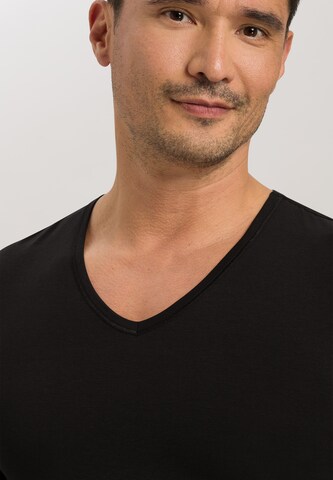 Hanro Undershirt 'Natural Function' in Black