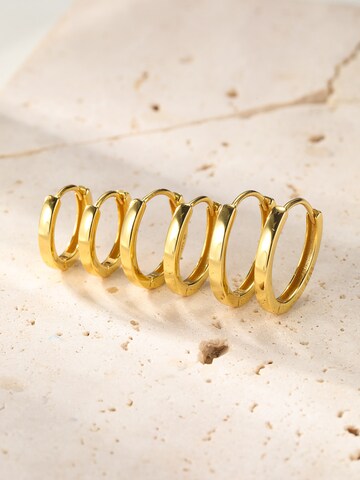 Boucles d'oreilles 'Classic Trio' Hey Happiness en or