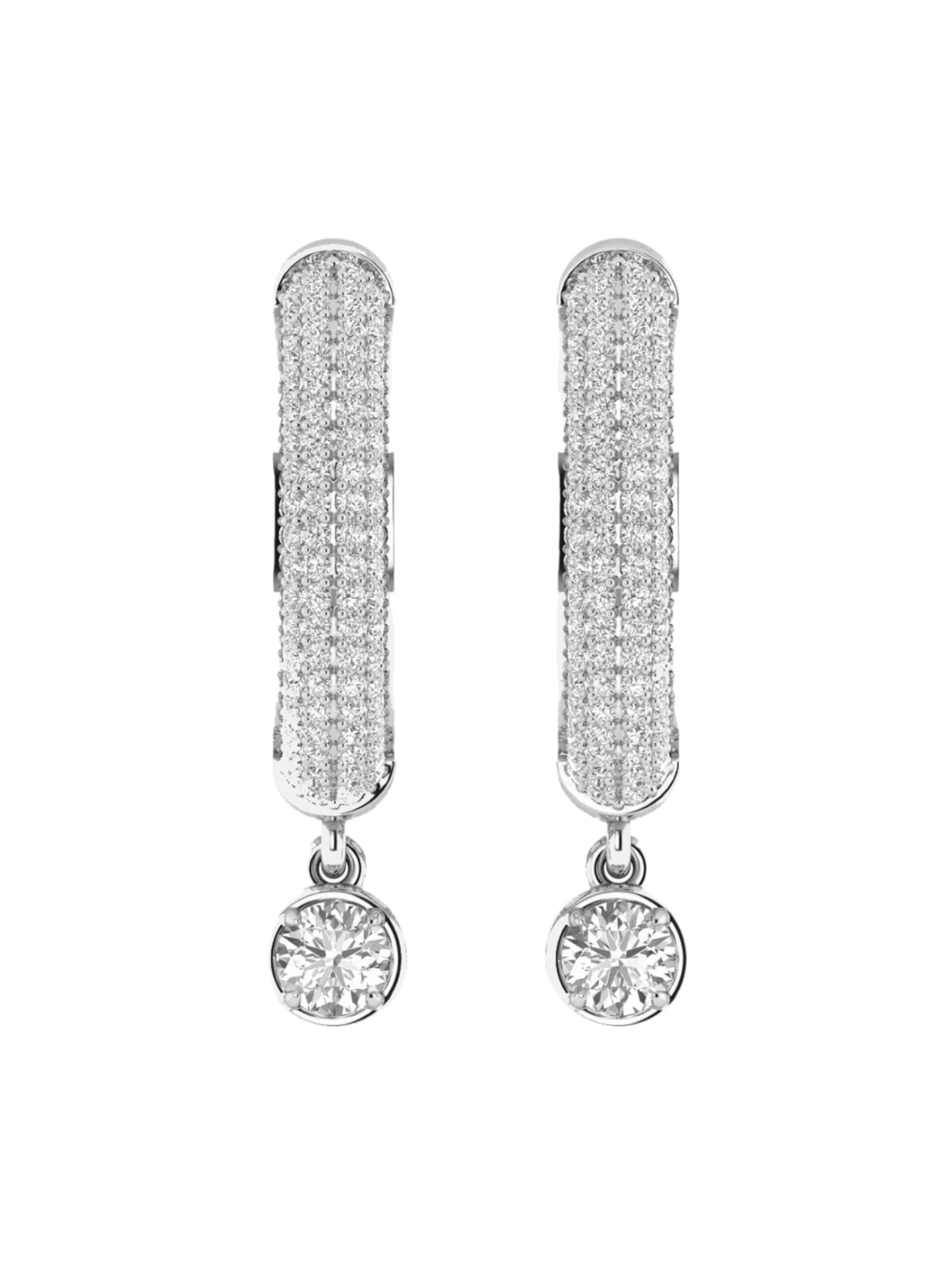 ETHISHER DIAMANTEN Earrings in Silver