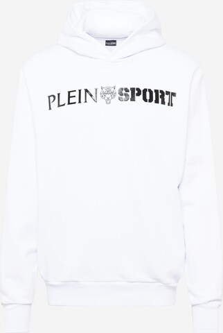 Plein Sport Sweatshirt in Wit: voorkant