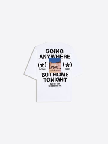 Bershka Shirt in White