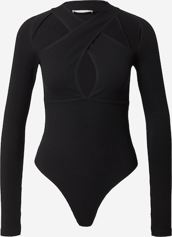 LeGer by Lena Gercke Shirt body 'Selena' in Zwart: voorkant