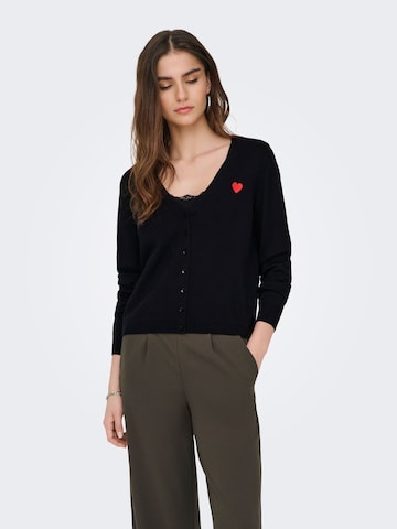 JDY - Cárdigan 'JDYKate' en negro: frente