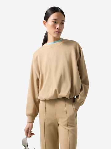 BOGNER Sweatshirt 'Chloe' in Beige: Vorderseite