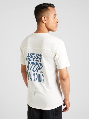 THE NORTH FACE Λειτουργικό μπλουζάκι 'SUNRISER' σε λευκό: μπροστά