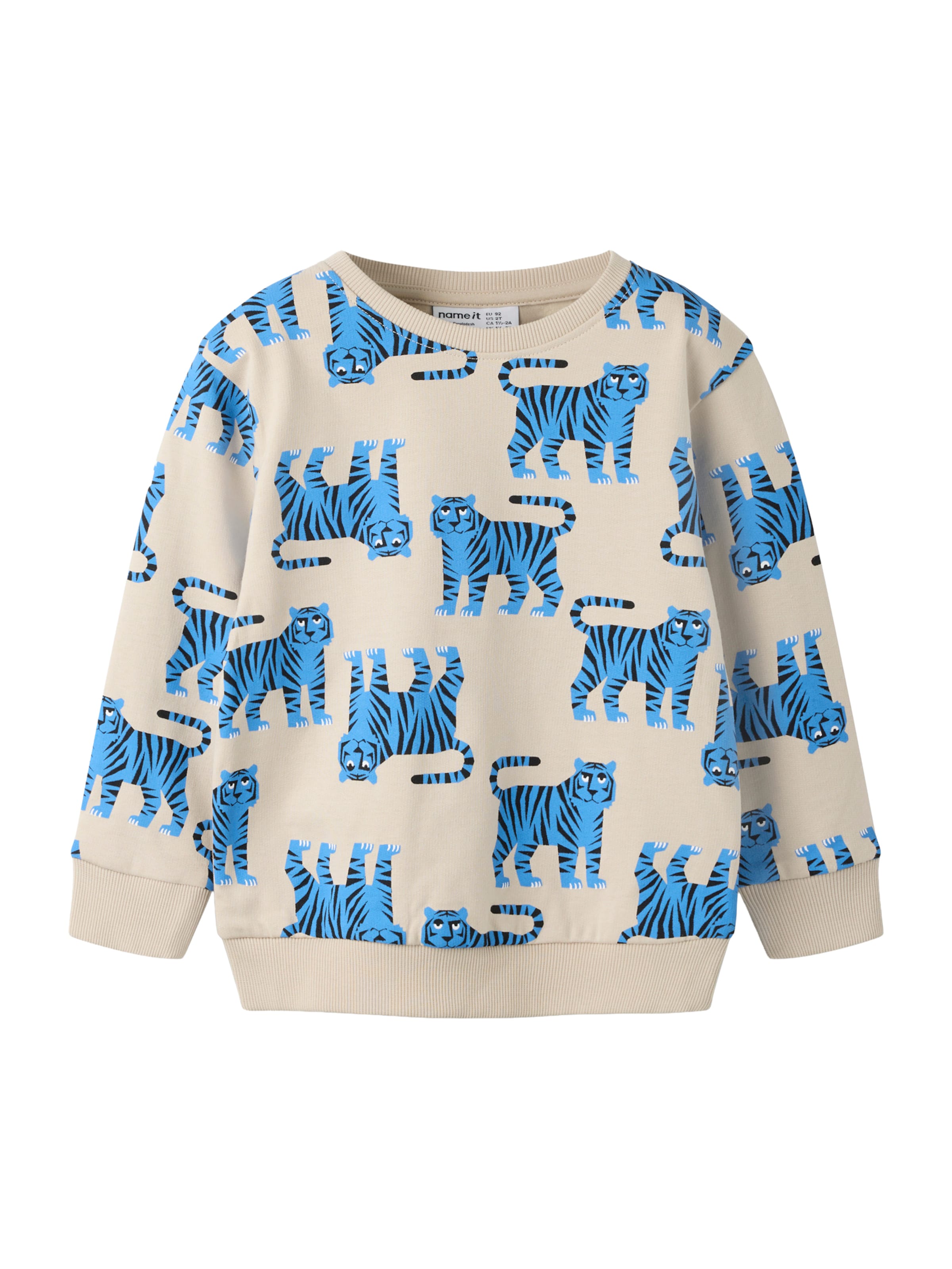 NAME ITSweater majica - bijela boja: prednji dio