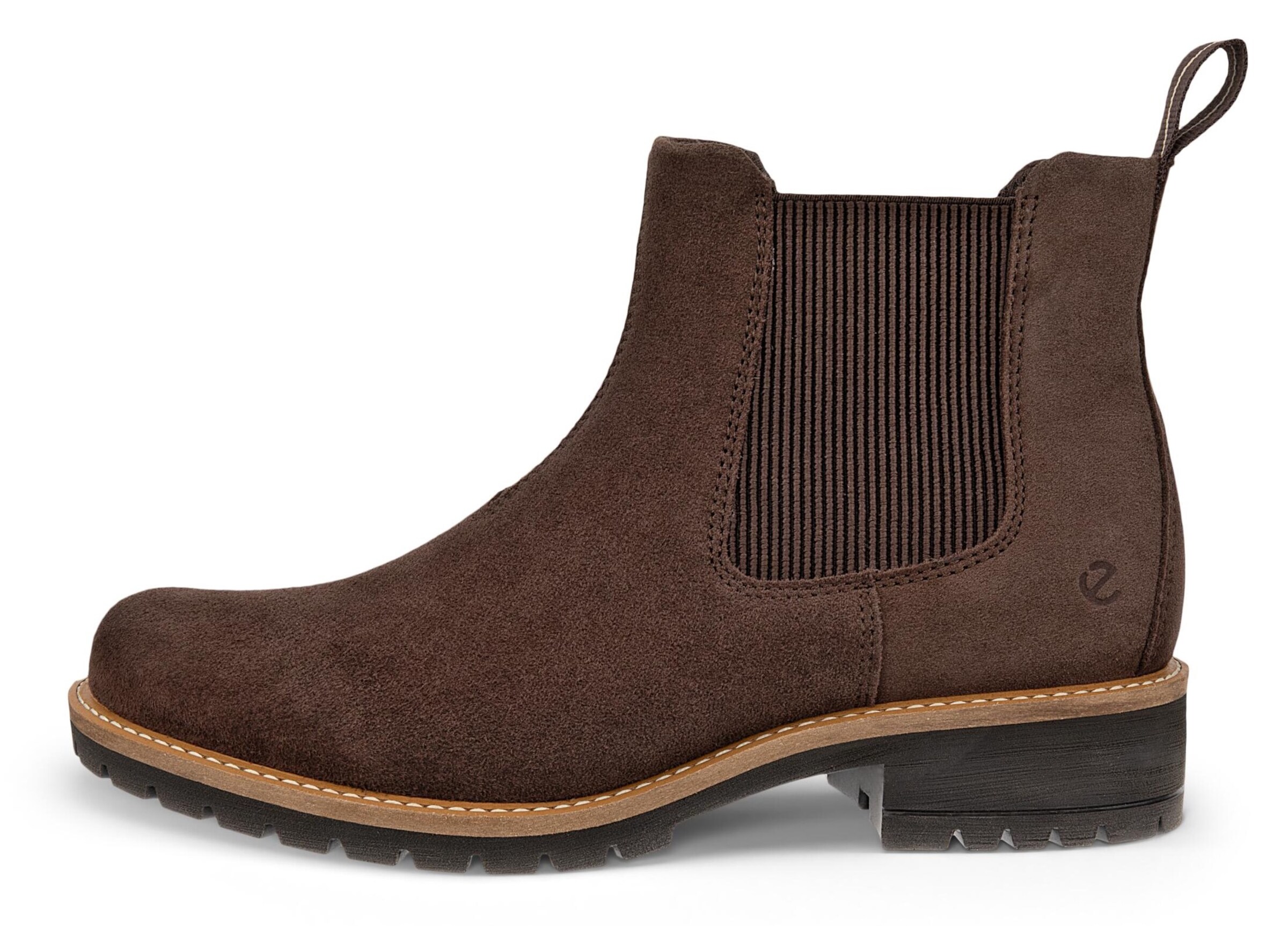 ECCO Chelsea Boots in Brown: front