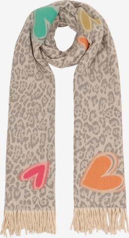 SAMAYA Scarf 'Wurka' in Grey: front
