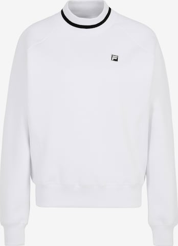 FILA Sportsweatshirt 'BIALYSTOK' in Weiß: predná strana