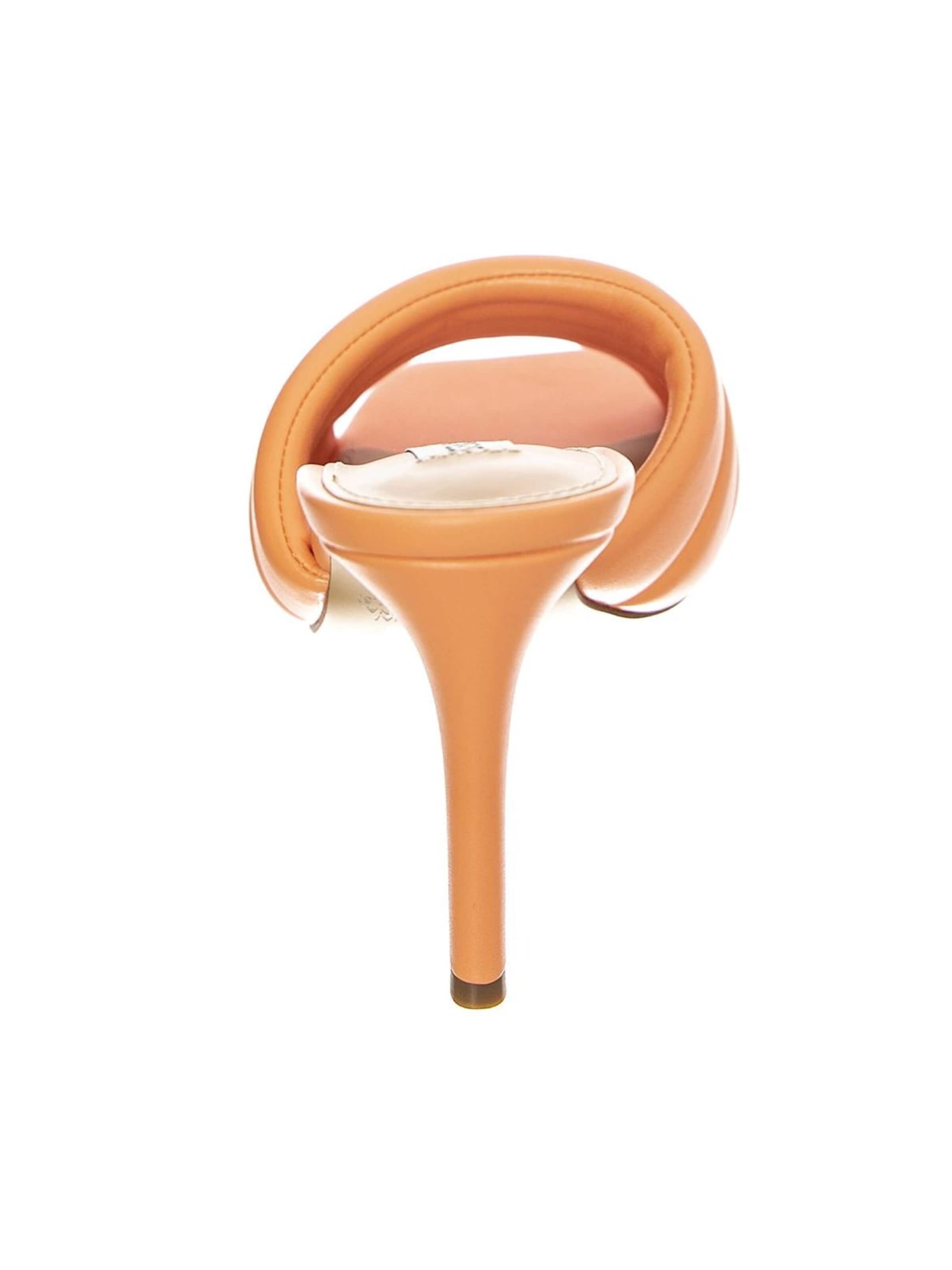 STEVE MADDEN Klapki 'Womens Tempt Peach Sandals' w kolorze pomarańczowy