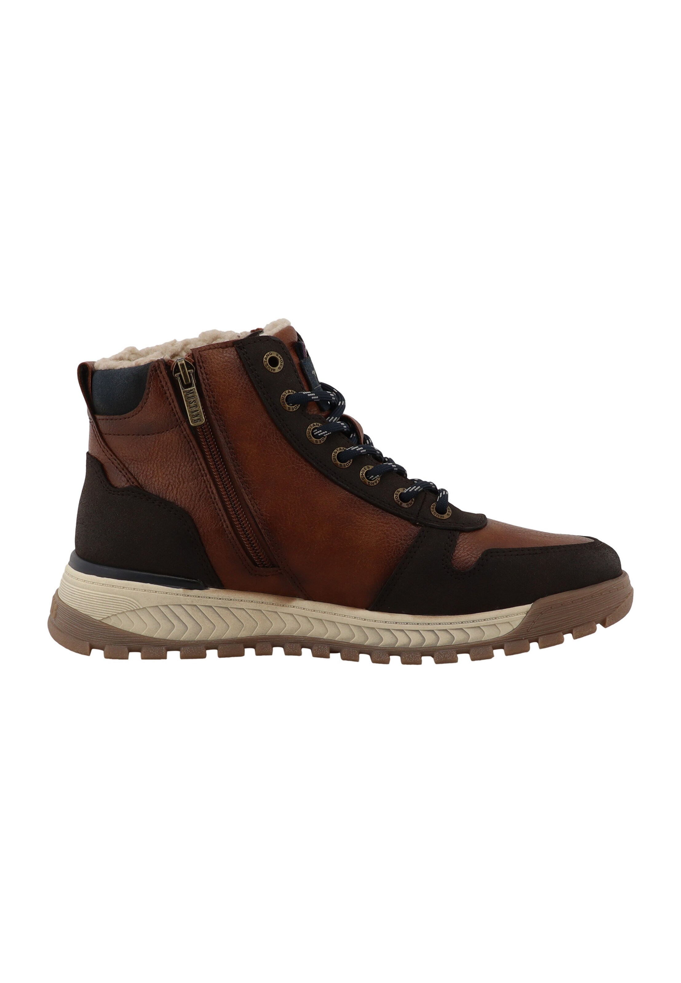 MUSTANG Veterboots in Bruin