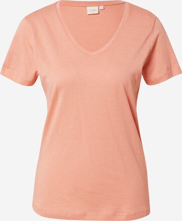 Cream Shirt 'Naia' in Oranje: voorkant