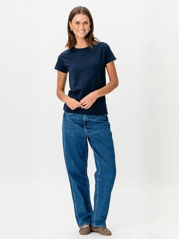 TEESHOPPEN - Top ' Basic ' em azul