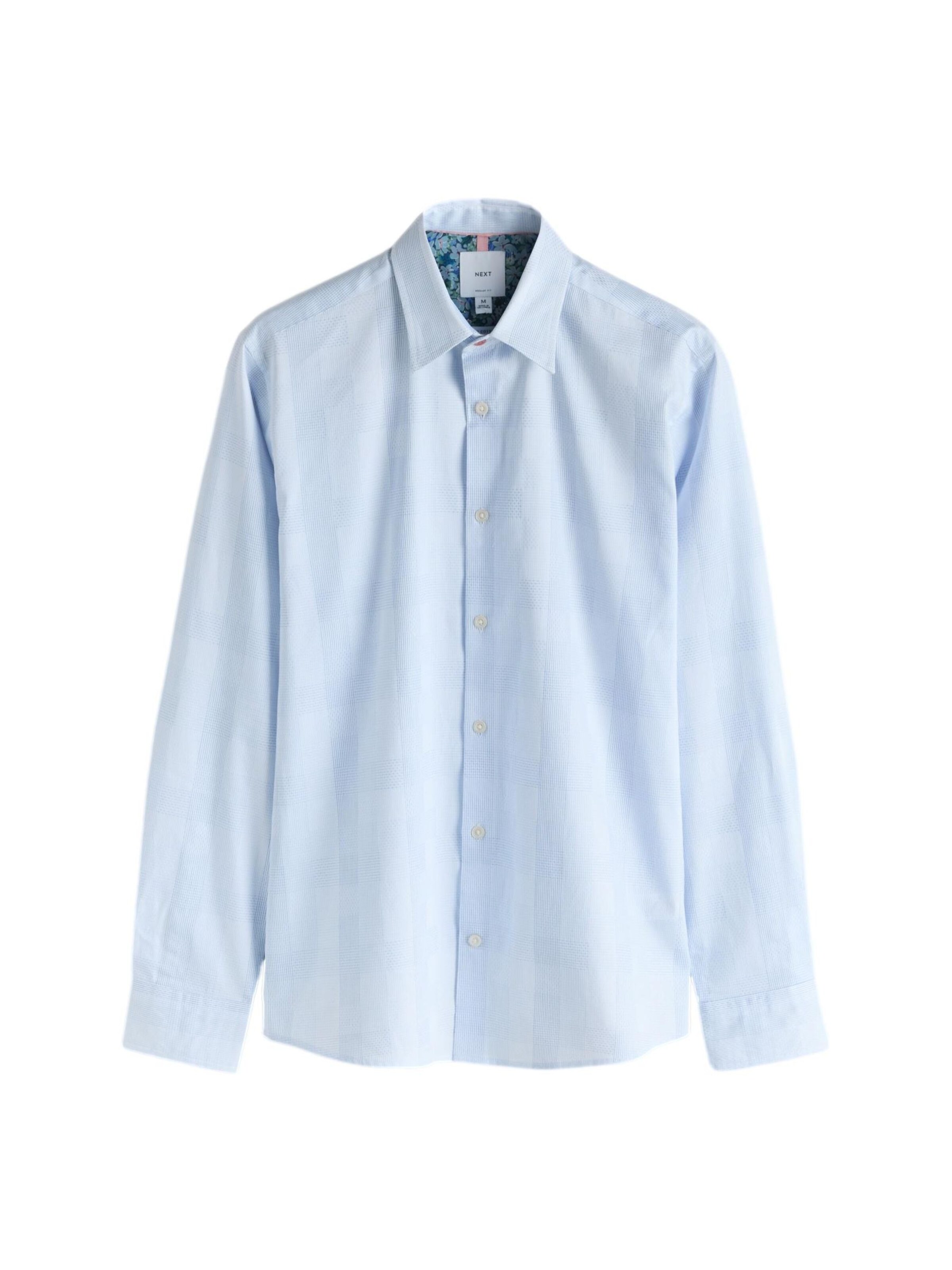 Next Regular Fit Hemd in Blau: Vorderseite