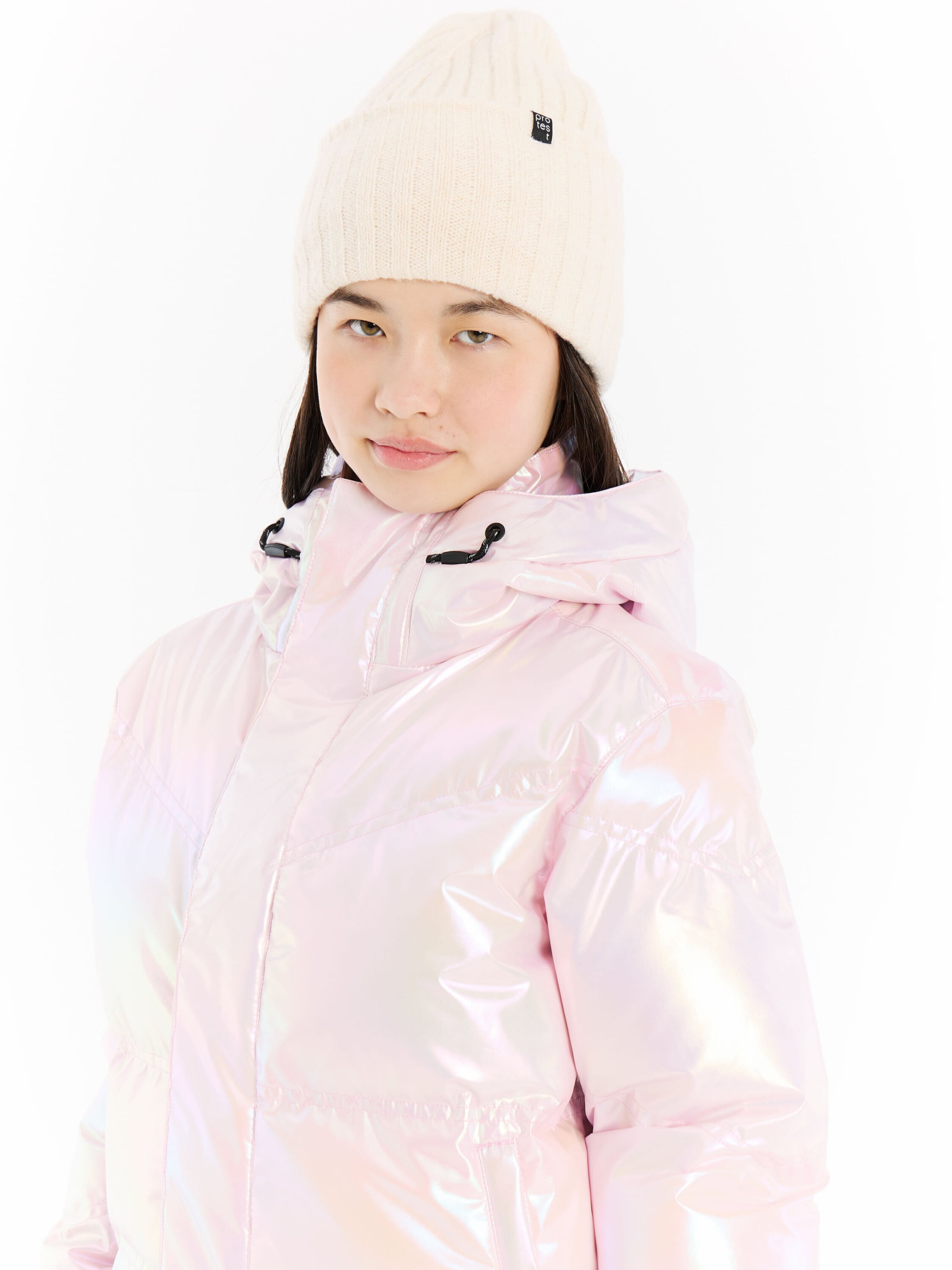 PROTEST Athletic Jacket 'PRTRena JR' in Pink