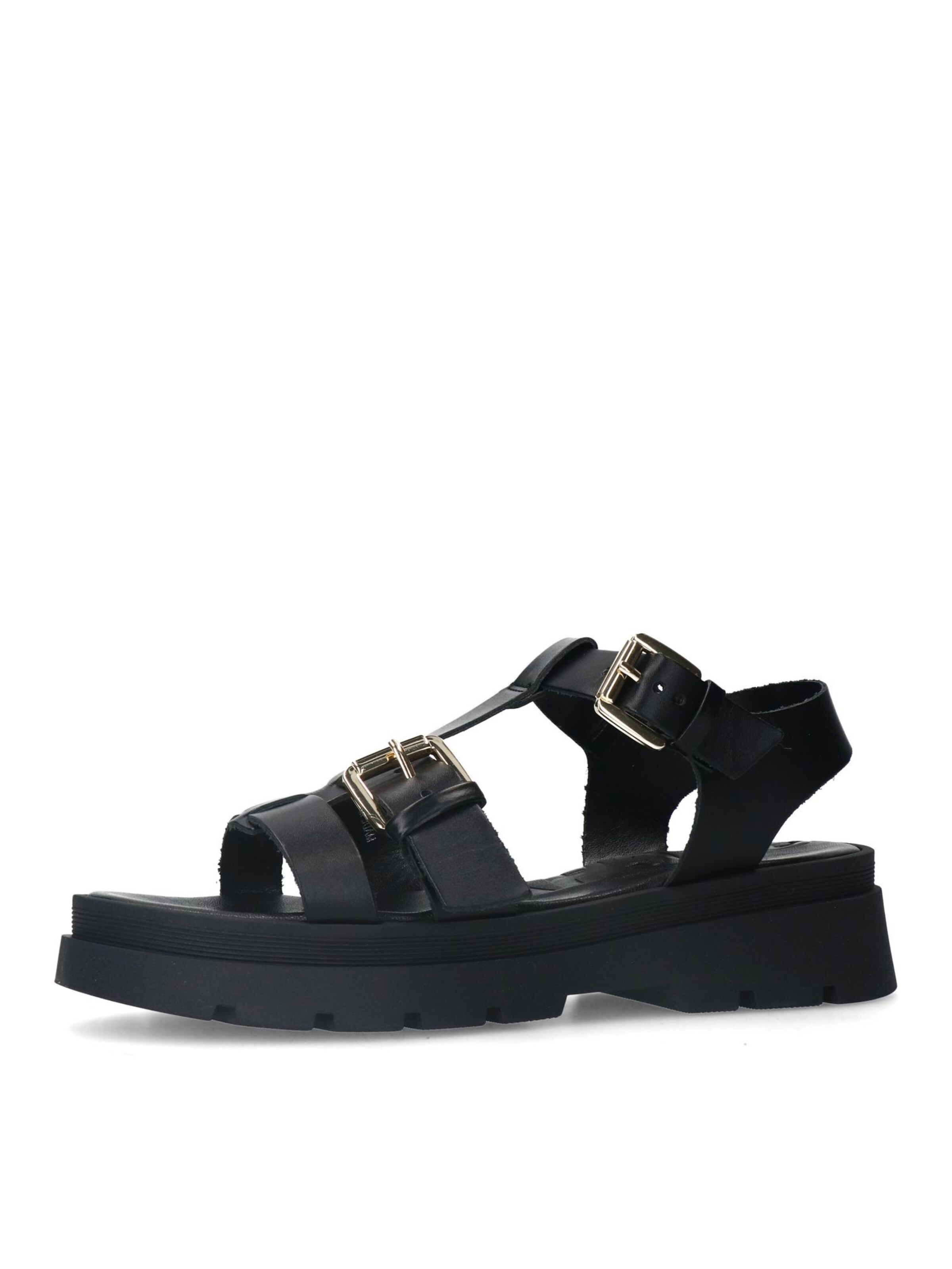 SACHA Sandaal in Zwart