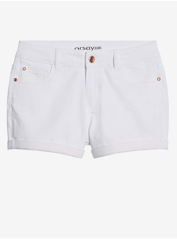 Orsay Regular Shorts in Weiß: predná strana