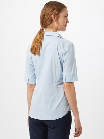 MORE & MORE Bluse in Blau