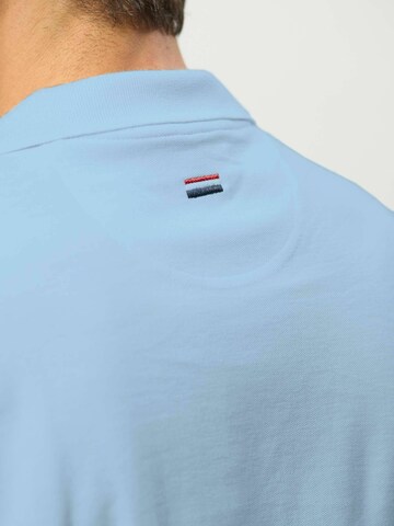 U.S. POLO ASSN. Regular fit Button Up Shirt ' UMMeo ' in Blue