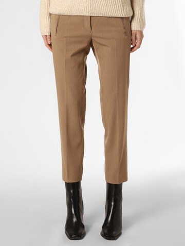 Regular Pantalon ' Jane ' ZERRES en marron : devant