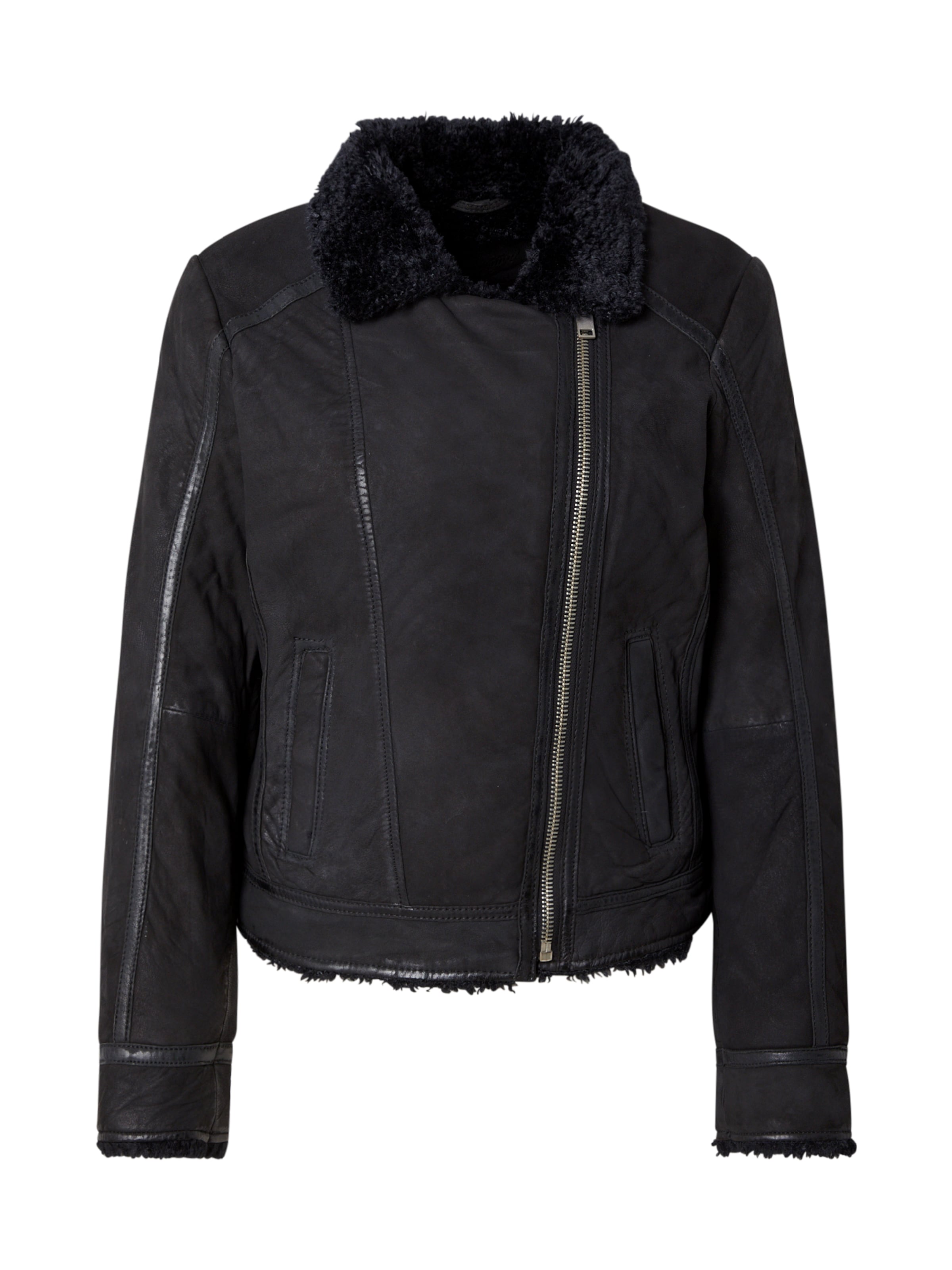 Mauritius Демисезонная куртка 'Rila' в Черный: спереди