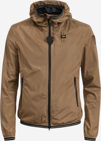 Coupe regular Veste de costume Blauer en marron : devant