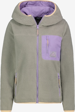 Sublevel Funktionsfleecejacke 'ZIP' in Grau: Vorderseite