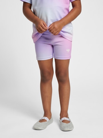 Hummel Regular Workout Pants in Mixed colors: front