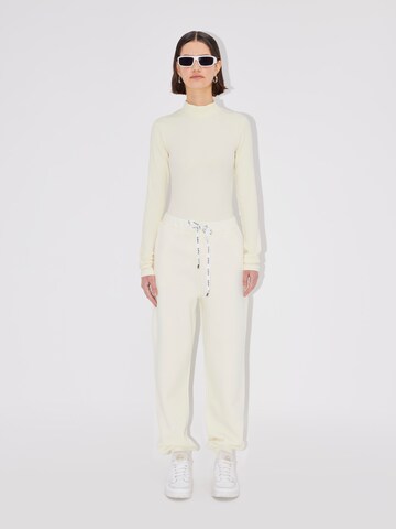 LeGer by Lena Gercke Tapered Trousers 'Panthea' in White